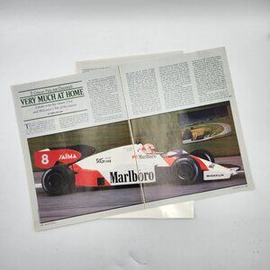 Road & Track Austrian GP Dec 1984 Magazine Article Niki Lauda McLaren F1